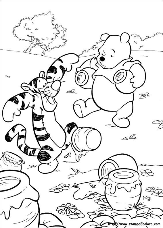 Disegni Winnie the Pooh